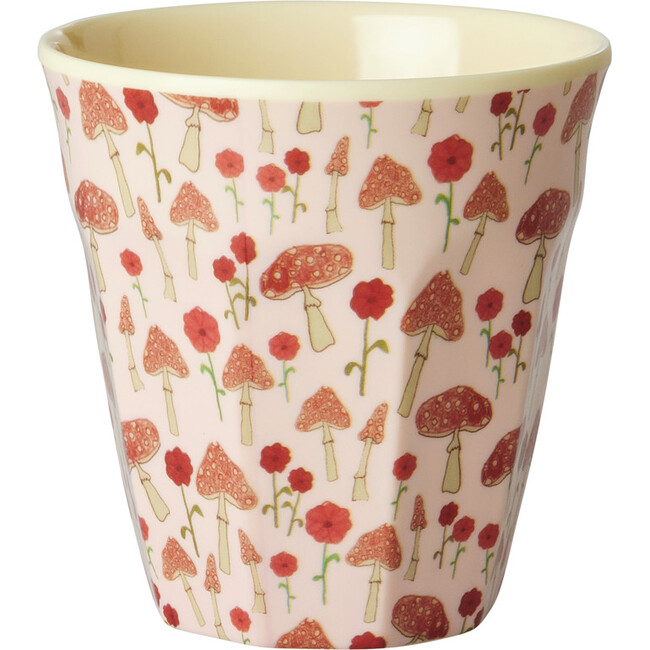 Melamine Happy Forest Print Medium 8.4oz Cup, Pink - Tableware - 1