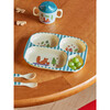 Melamine Happy Forest Print Kids 4-Room Plate, Blue - Tableware - 2