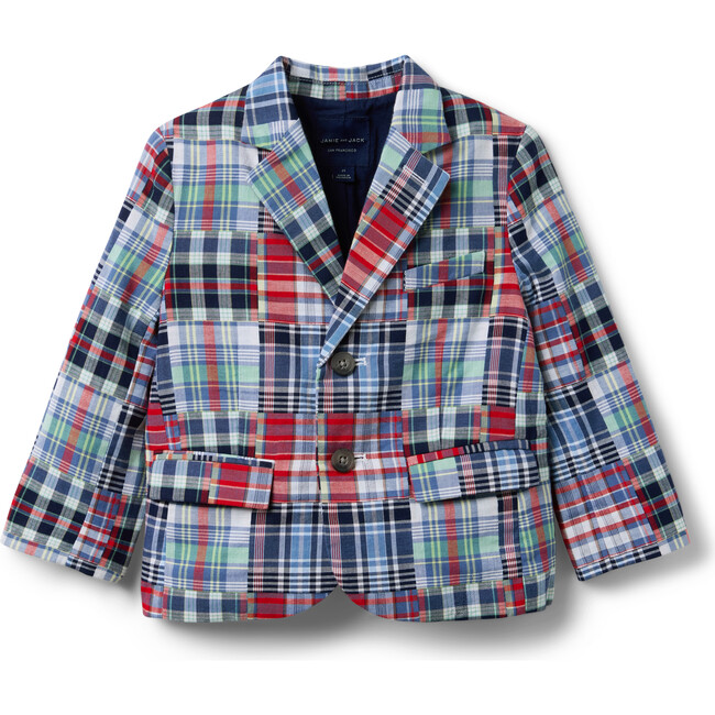 The Madras Patchwork Blazer