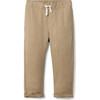 The Linen-Cotton Pull-On Pant, Khaki - Pants - 1 - thumbnail