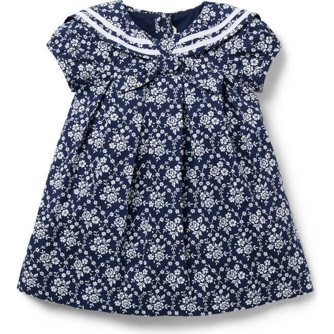 The Floral Sailor Baby Dress