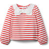 Striped Bow Top - T-Shirts - 1 - thumbnail