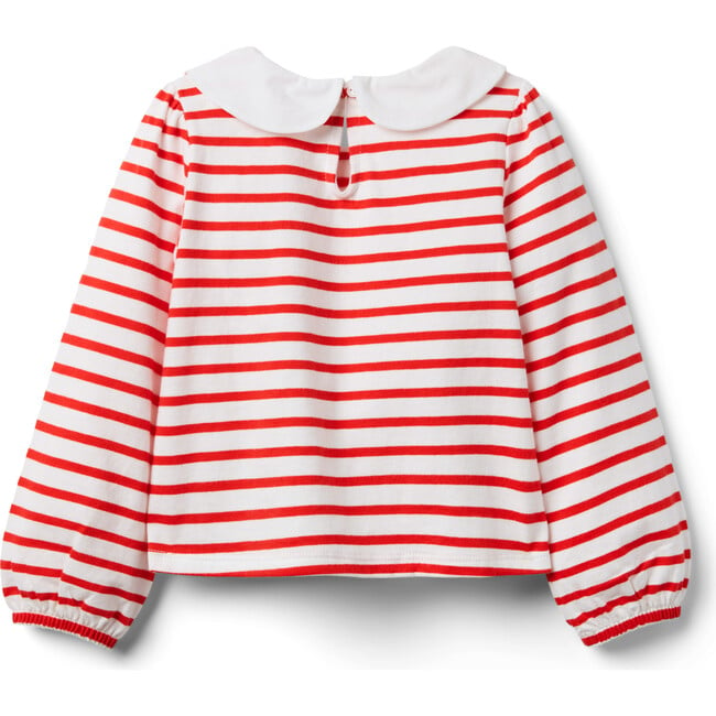 Striped Bow Top - T-Shirts - 2