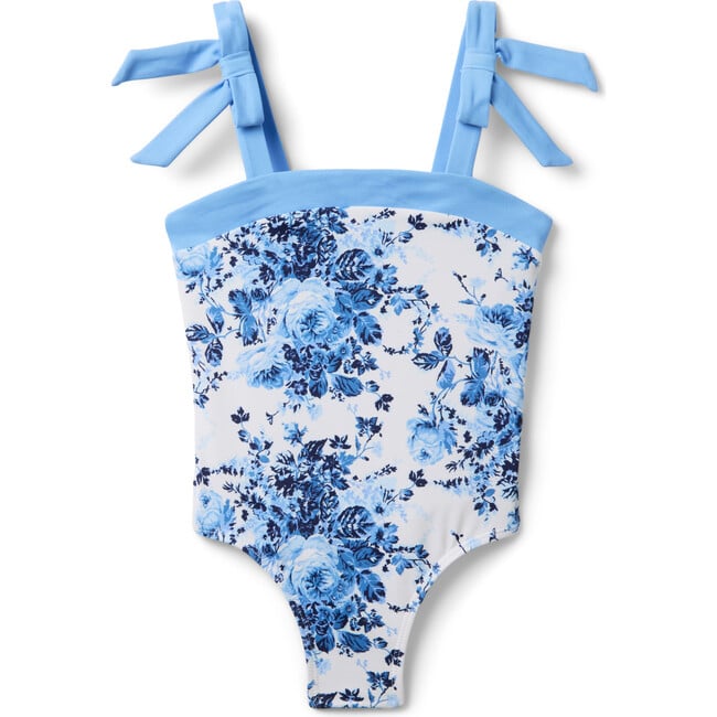 Recycled Floral Bow Swimsuit