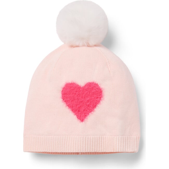 Heart Pom Beanie