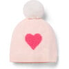 Heart Pom Beanie - Hats - 1 - thumbnail