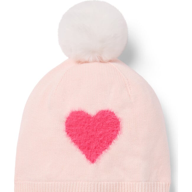 Heart Pom Beanie - Hats - 2