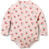 Baby Recycled Strawberry Rash Guard Swimsuit - One Pieces - 1 - thumbnail