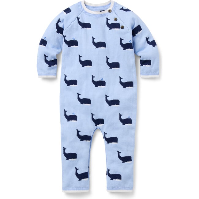 Baby Whale Sweater Romper