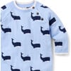 Baby Whale Sweater Romper - Rompers - 3