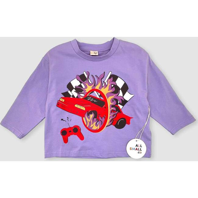 Race Car Tee, Purple