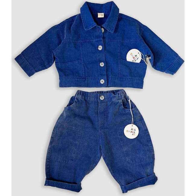 Blue Workwear Set, Blue