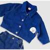 Blue Workwear Set, Blue - Mixed Apparel Set - 3