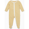 Ribbed Two Way Zip-Up Sleepsuit - Footie Pajamas - 1 - thumbnail