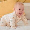 Lion Print Two Way Zip-Up Sleepsuit - Footie Pajamas - 2