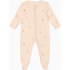 Ballerina Two Way Zip Up Sleepsuit - Footie Pajamas - 1 - thumbnail