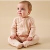 Ballerina Two Way Zip Up Sleepsuit - Footie Pajamas - 2