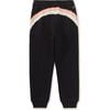 Stripe Easy Fit Joggers, Jet Black - Sweatpants - 2