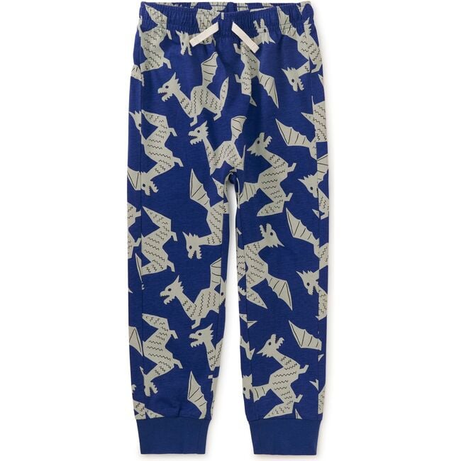 Printed Everyday Joggers, Winged Dragon