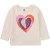 Painted Heart Graphic Tee, Chalk - T-Shirts - 2