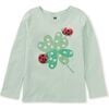 Lucky Ladybug Graphic Tee, Garden Party - T-Shirts - 1 - thumbnail