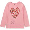 Elephant Heart Graphic Tee, Blossom - T-Shirts - 1 - thumbnail