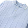 Zeke Polo Shirt With Contrast Details, Blue - Polo Shirts - 5