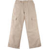 Vincent Cargo Pants, Beige - Pants - 1 - thumbnail