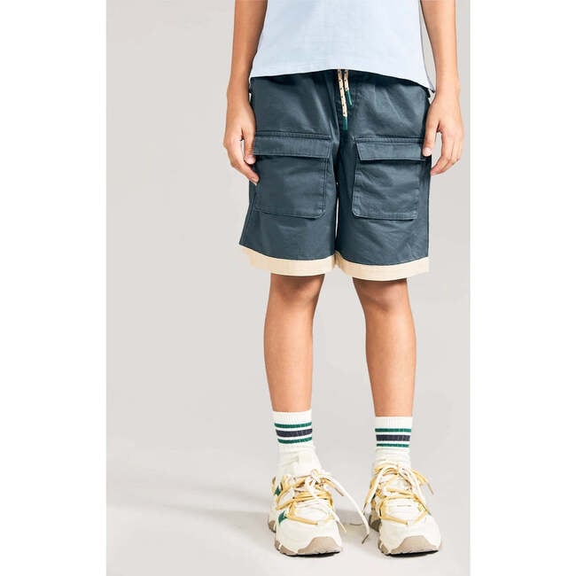 Ralf Cargo Shirts With Cargo Pockets, Green - Shorts - 3