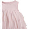 Paloma Top With  Tiered Pleated Tulle - Blouses - 3