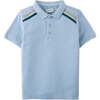 Monty Polo Shirt, Blue - Polo Shirts - 1 - thumbnail