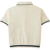 Lyndon Button Down Polo, Offwhite - Polo Shirts - 5