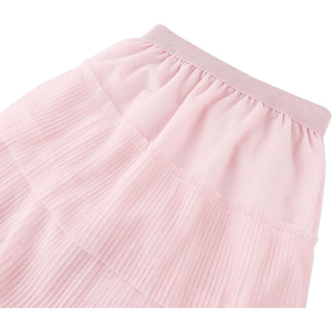 Delia Midi Skirt With Pleated Tulle - Skirts - 3