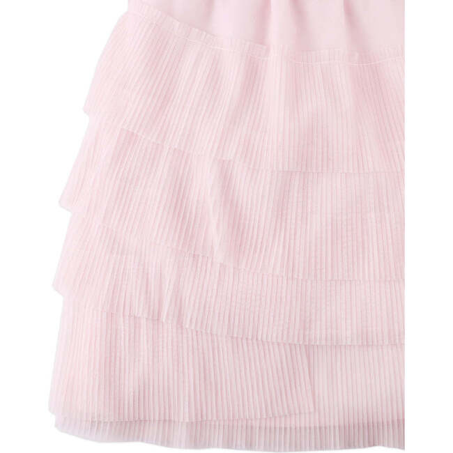 Delia Midi Skirt With Pleated Tulle - Skirts - 4