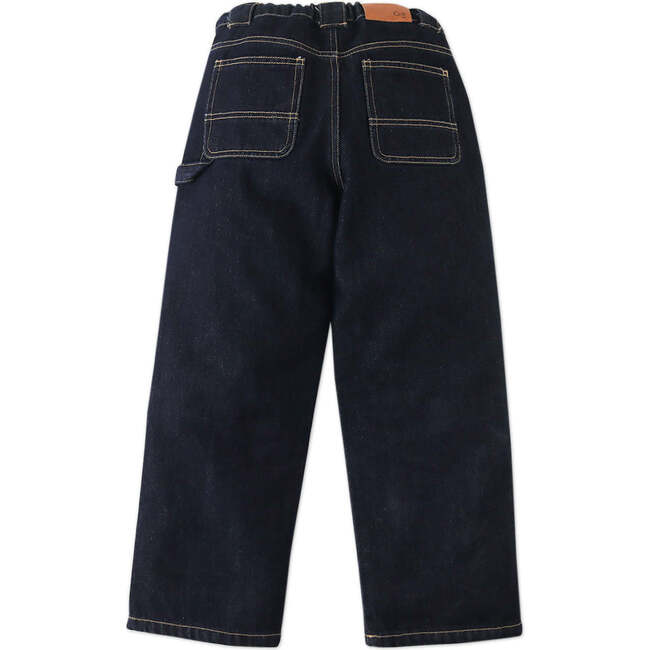 Dalton Straight Denim Jeans, Blue - Pants - 6