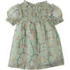 Baby Irina Dress Aster  With Smocked Bodice , Multi - Dresses - 1 - thumbnail