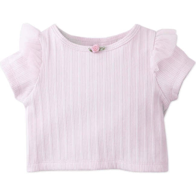 Baby Lara Tee And Skirt Set, Pink - Mixed Apparel Set - 2