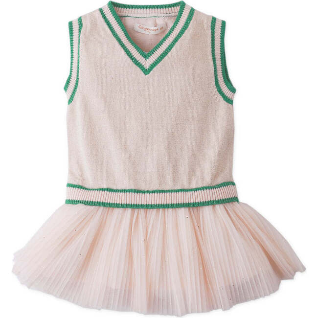 Baby Charlene Tennis Dress, Peach