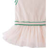 Baby Charlene Tennis Dress, Peach - Dresses - 3