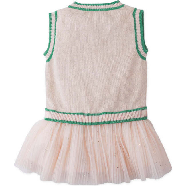 Baby Charlene Tennis Dress, Peach - Dresses - 5