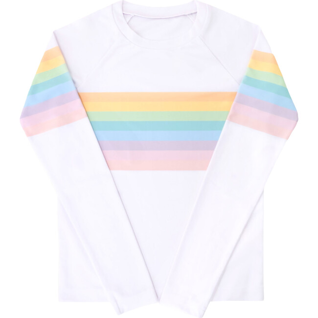 Unisex Rashguard, West Coast Rainbow