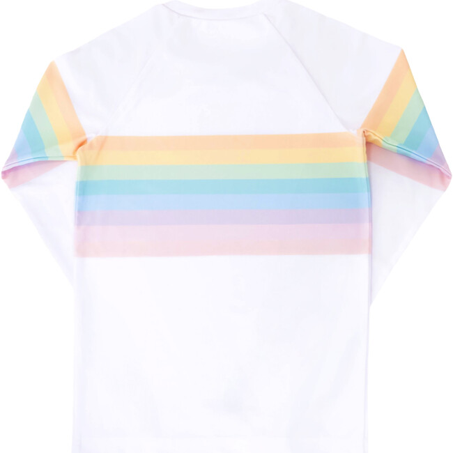 Unisex Rashguard, West Coast Rainbow - Rash Guards - 3