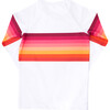 Unisex Rashguard, Sunset Beach Rainbow - Rash Guards - 3