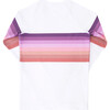 Unisex Rashguard, Purple Sands Rainbow - Rash Guards - 3