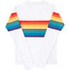 Unisex Rashguard, Forever Summer Rainbow - Rash Guards - 1 - thumbnail