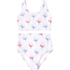 Scoop Neck 2-Piece Swimsuit, Cotton Candy - Two Pieces - 1 - thumbnail