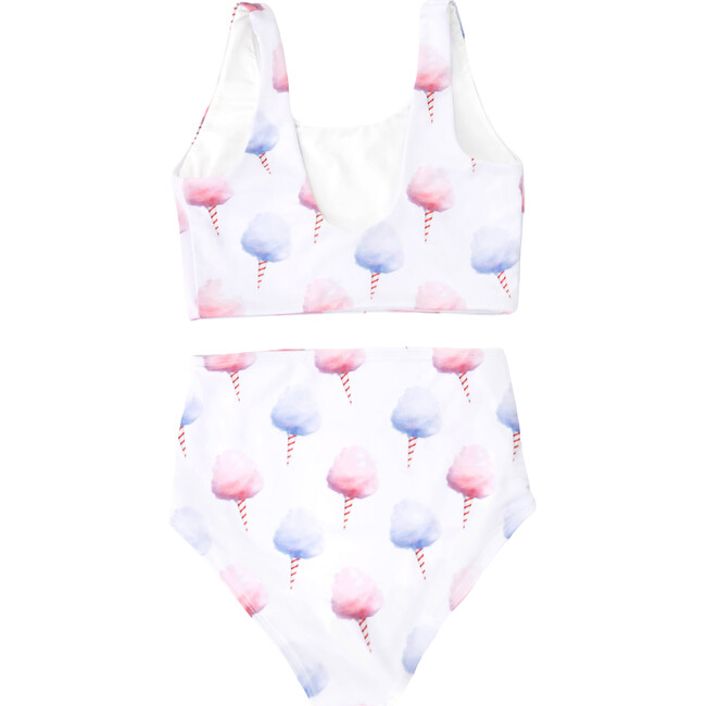 Scoop Neck 2-Piece Swimsuit, Cotton Candy - Two Pieces - 2