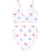 Scoop Neck 2-Piece Swimsuit, Cotton Candy - Two Pieces - 2