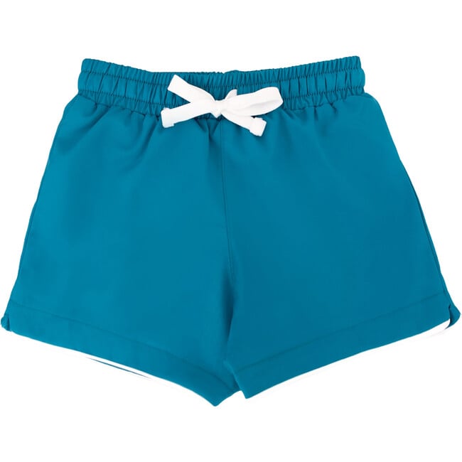 Boy's Swim Shorts, Forever Summer Blue