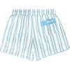 Boy's Swim Shorts, Blue Stripe - Swim Trunks - 3